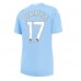 Manchester City Kevin De Bruyne #17 Voetbalkleding Thuisshirt Dames 2023-24 Korte Mouwen